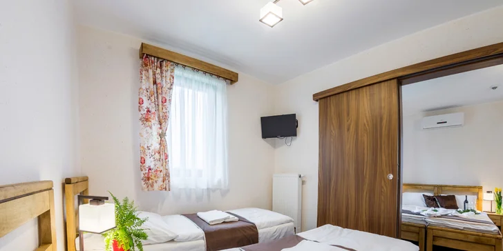 Pobyt v poľskej Ustroni: izba s výhľadom na hory alebo apartmán, raňajky či polpenzia, wellness aj privátne