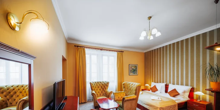 Štýlový hotel v úplnom centre Levoče: polpenzia, wellness, história aj skipasy v ponuke