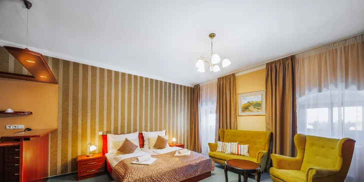 Štýlový hotel v úplnom centre Levoče: polpenzia, wellness, história aj skipasy v ponuke