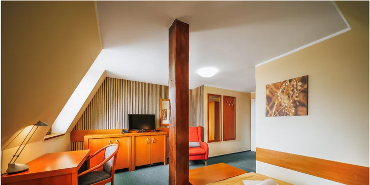 Štýlový hotel v úplnom centre Levoče: polpenzia, wellness, história aj skipasy v ponuke