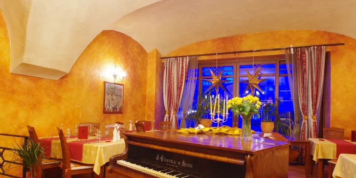 Štýlový hotel v úplnom centre Levoče: polpenzia, wellness, história aj skipasy v ponuke