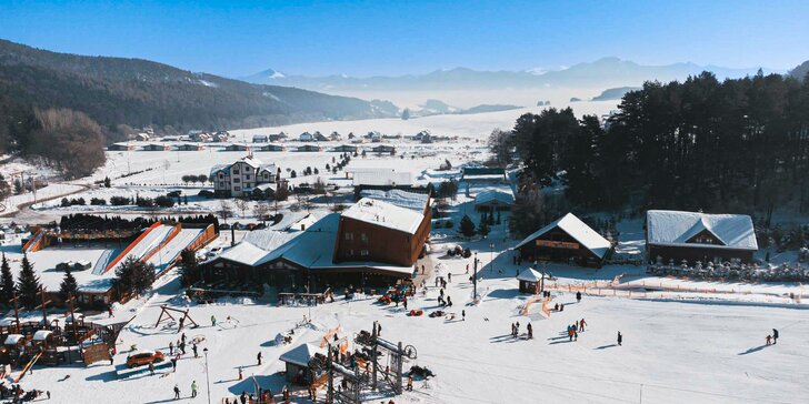 Zimný pobyt v Penzióne DEER v SNOWLAND Valčianska dolina + neobmedzená lyžovačka grátis