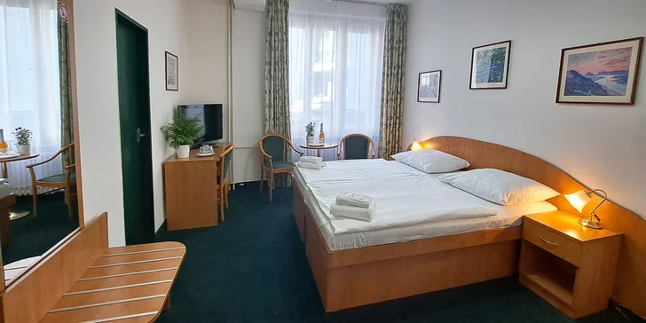 Pobyt v centre Prahy pri stanici metra: Václavák len 350 m, zľavy do reštaurácií aj pivných kúpeľov