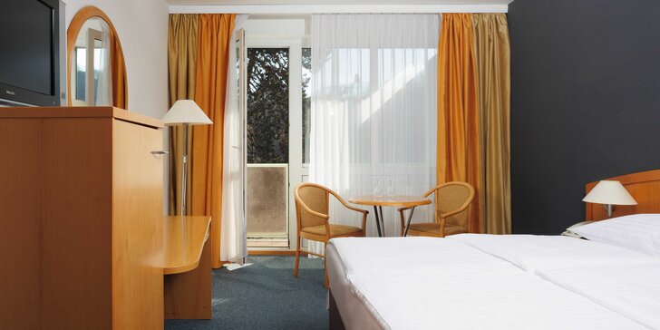 Pohodový pobyt s raňajkami v Brne: hotel blízko výstaviska, pár minút električkou do centra mesta