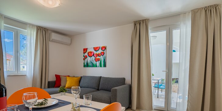 Apartmán na ostrove Lošinj len 100 m od pláže: first minute zľava, až 4 osoby aj atrakcie