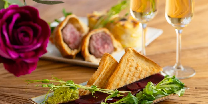 Lahodné valentínske menu s prípitkom v Lux Flavour