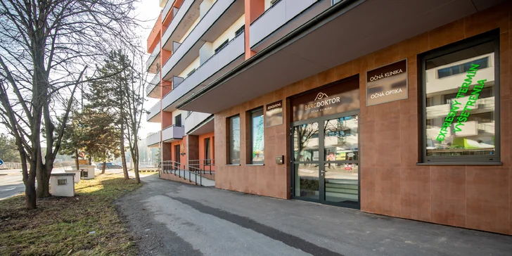 Vstupné komplexné očné vyšetrenie na novootvorenej klinike BERGDOKTOR