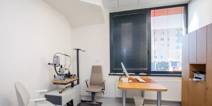 Vstupné komplexné očné vyšetrenie na novootvorenej klinike BERGDOKTOR