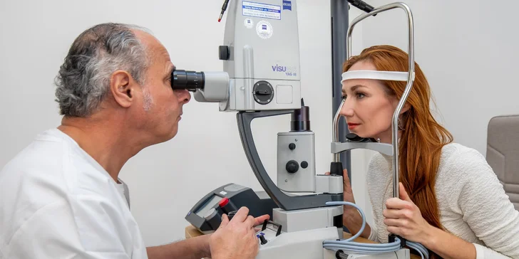 Vstupné komplexné očné vyšetrenie na novootvorenej klinike BERGDOKTOR