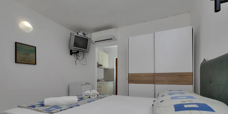 Apartmány na Hvare: príjemné ubytovanie hneď pri mori, domáci miláčikovia vítaní