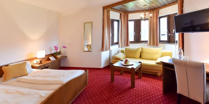 4* hotel v Alpách: polpenzia, wellness, zjazdovka pri hoteli a až 2 deti zdarma