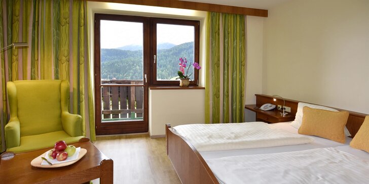 4* hotel v Alpách: polpenzia, wellness, first minute zľava aj 2 deti zdarma