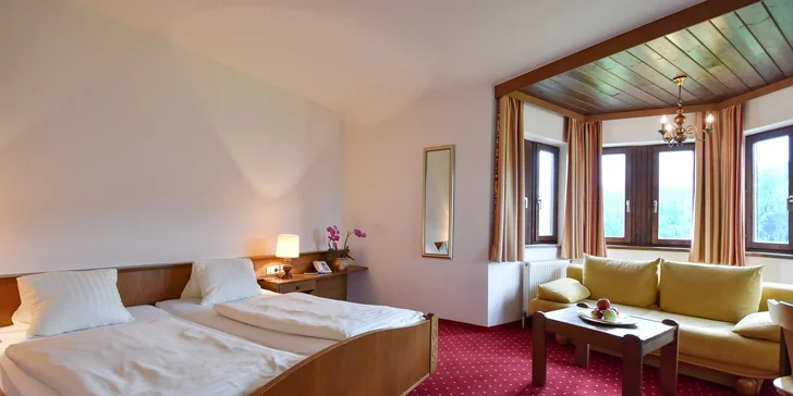 4* hotel v Alpách: polpenzia, wellness, zjazdovka pri hoteli a až 2 deti zdarma