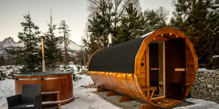Jedinečný wellness zážitok v objatí prírody: Privátny wellness pod holým nebom pre 2 osoby