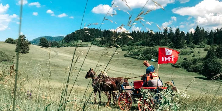 Zážitková jazda konským kočom malebným Turcom