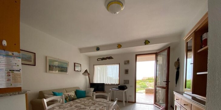 Apartmán na Sardínii: Na skok od pláže i do centra, terasa s výhľadom na more aj súkromná záhradka