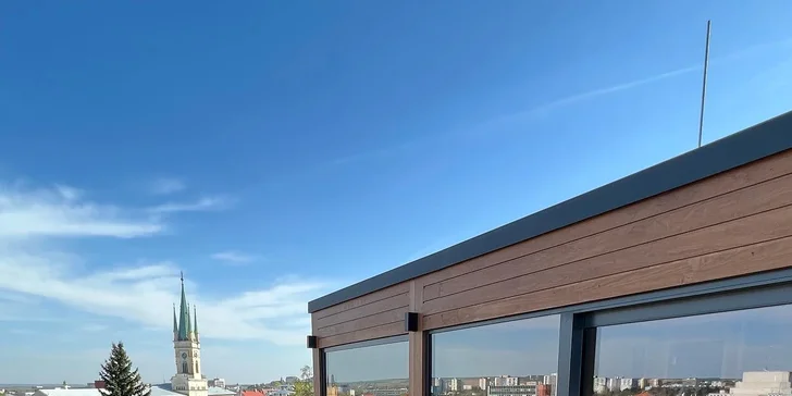 Rooftop Spa: Vstup do exkluzívneho privátneho wellness s výhľadom na mesto pre 2 – 4 osoby