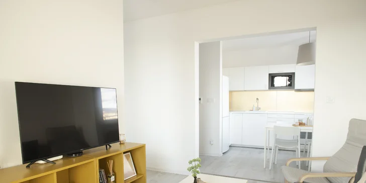 Plne vybavený apartmán pár minút od historického centra Košíc s balkónom aj parkovaním