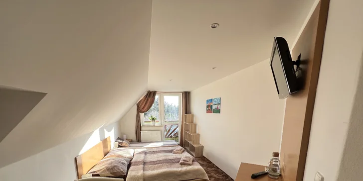 Dovolenka v rodinnom penzióne po štítmi Vysokých Tatier: polpenzia aj wellness pod holým nebom