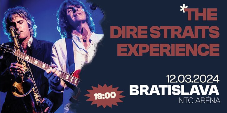 The Dire Straits Experience: Lístky na koncert rockovej legendy