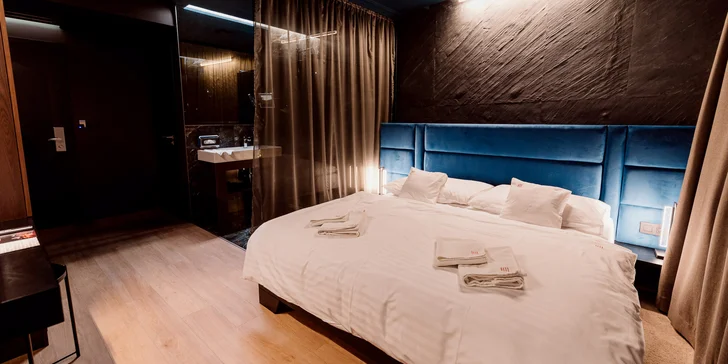 Romantický pobyt s exkluzívnym privátnym wellness na streche hotela s výhľadom na mesto Nitra