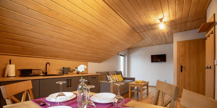 Apartmány až pre 4 osoby: skvelá východisková poloha pre výlety, ideálna pre rodiny s deťmi