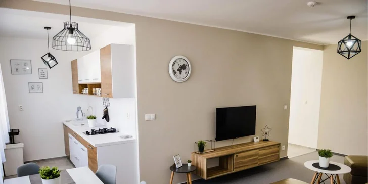 Moderné apartmány pri Podhájskej: privátny wellness, detský kútik, herňa a kopec zelene