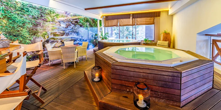 Wellness s bazénom aj jacuzzi barom na okraji majestátnych Vysokých Tatier