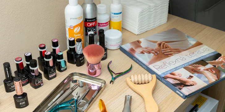 Medicínska kombinovaná pedikúra v útulnom štúdiu Medical Foot Care