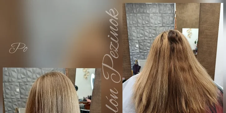 Profesionálny dámsky alebo pánsky strih, vlasové kúry SteamPod L'Oréal či KERATÍN-IRON REPAIR, aj darčeková poukážka