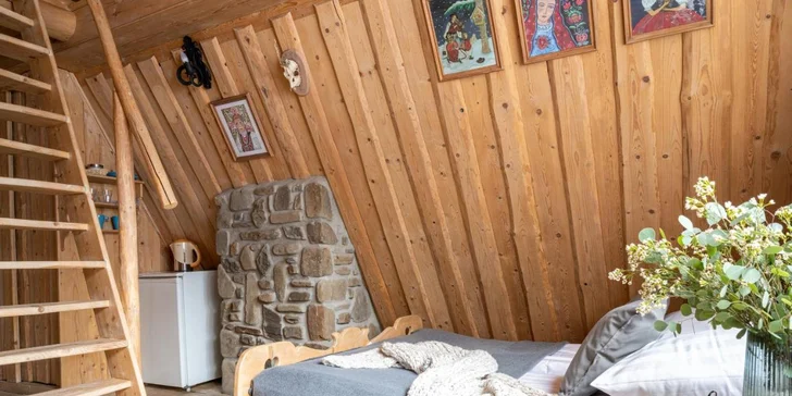 Jedinečné autentické izby a horské chaty v Zakopanom: exkluzívny vstup do SPA a raňajky v cene