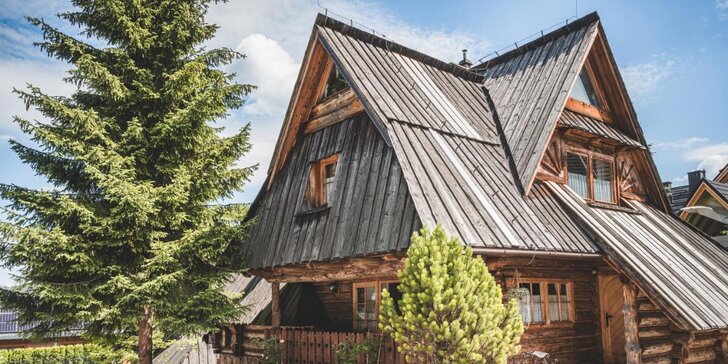 Jedinečné autentické izby a horské chaty v Zakopanom: exkluzívny vstup do SPA a raňajky v cene