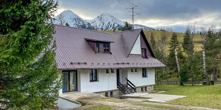 Pobyt v štýlovej Vile Zornička vo Vysokých Tatrách až pre 20 ľudí
