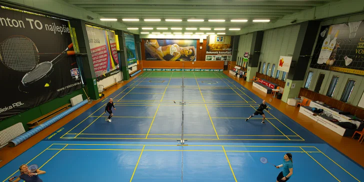 Prenájom bedmintonového kurtu: Poďte si zapinkať!
