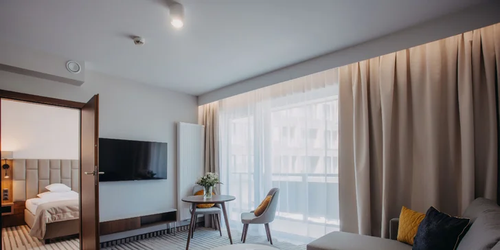Świeradów-Zdrój: krásne nové apartmány, moderný wellness, strava