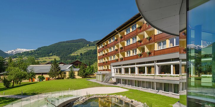 4* dovolenka v rakúskych Alpách: polpenzia a neobmedzený wellness, až 2 deti do 11,9 rokov aj 1 noc zdarma