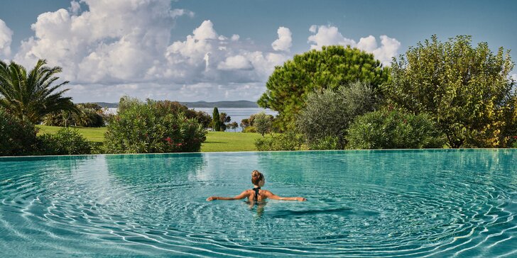 5* rezort na polostrove Punta Skala: raňajky, neobmedzene luxusný wellness, súkromné ​​pláže i zábavný klub