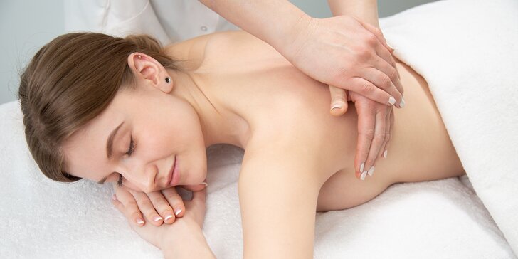 Klasická masáž, masáž v sede alebo manuálna lymfodrenáž