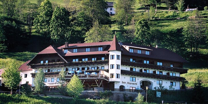 4* hotel v Alpách: polpenzia, wellness aj 2 deti zdarma