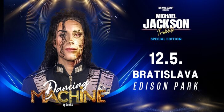 Jedinečná tanečná show Dancing Machine Michael Jackson Tribute