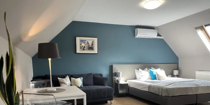 Romantický Eger s privátnym wellness v pet friendly hoteli: luxusné raňajky aj fľaša vína