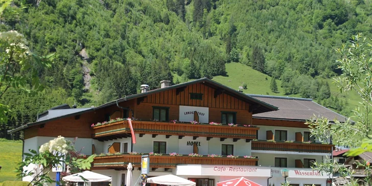 Horský hotel v blízkosti lyžiarskeho strediska Zell am See-Kaprun: polpenzia a sauna