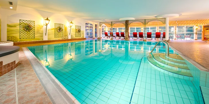 Alpský raj neďaleko Innsbrucku: neobmedzený wellness s bazénom a saunami aj bohatá polpenzia