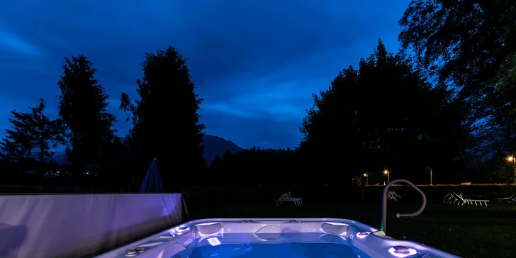 Wellness pobyt s plnou penziou v talianskych Alpách: hotel s bio záhradou, bazénom a spa pri Terme di Levico