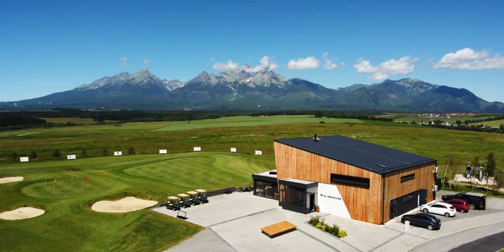 Golfový pobyt vo Vysokých Tatrách s wellness a polpenziou