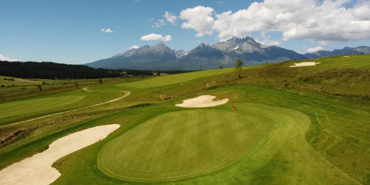 Golfový pobyt vo Vysokých Tatrách s wellness a polpenziou