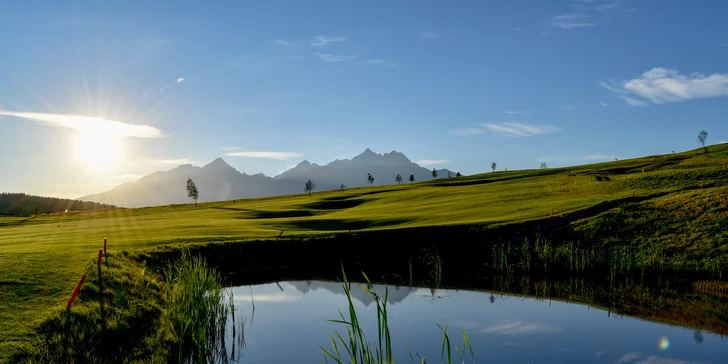 Golfový pobyt vo Vysokých Tatrách s wellness a polpenziou