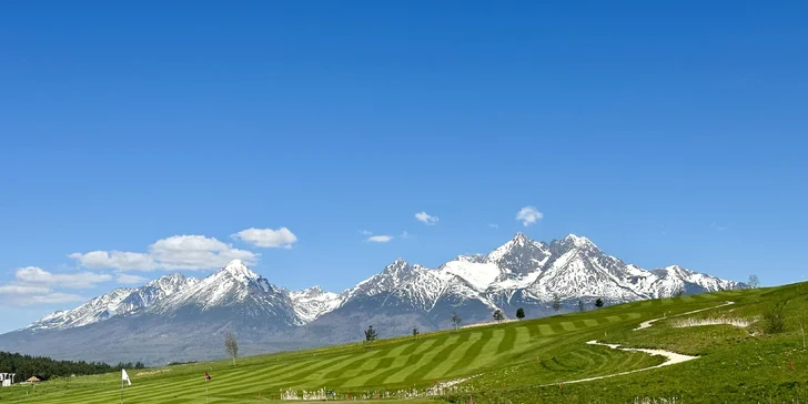 Golfový pobyt vo Vysokých Tatrách s wellness a polpenziou