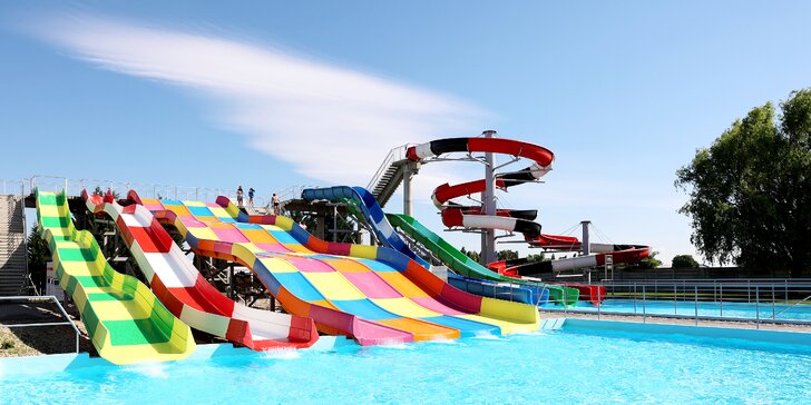 Zábava v Aquaparku Senec - vstupenky aj s letným areálom