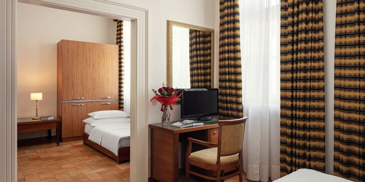 Hotel Galileo**** na pražských Vinohradoch: raňajky v cene a historické centrum na dosah